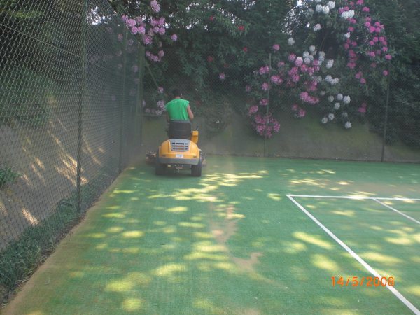 Mr Kemp's Tennis Court - New Forest after